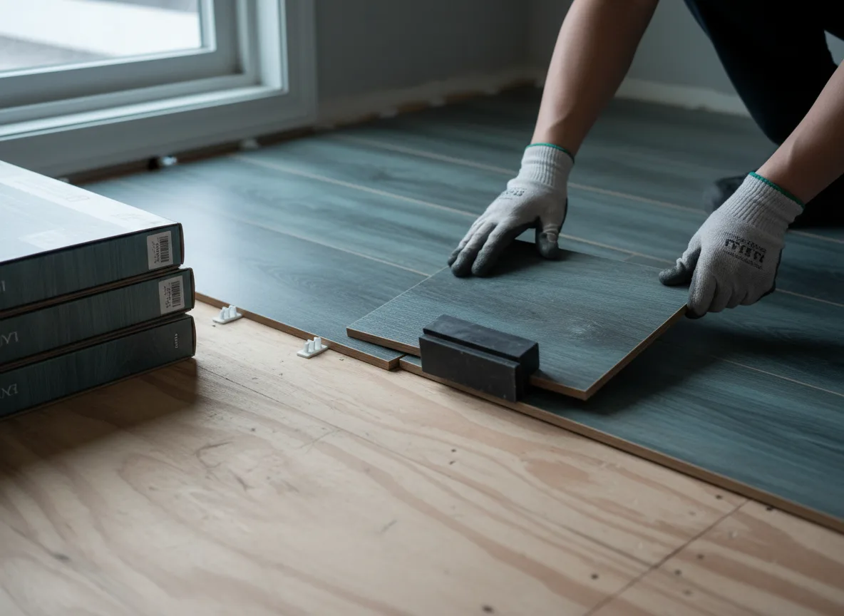 Luxury Vinyl Plank Installation company in Outing, MN